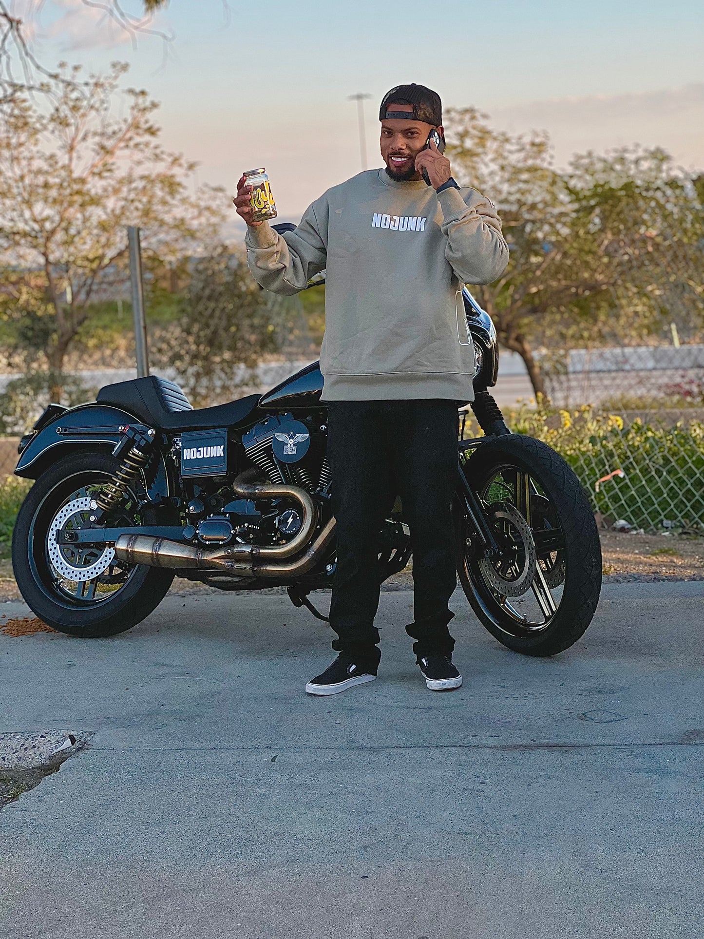 NOJUNK PREMIUM - Matcha NJ Crewneck