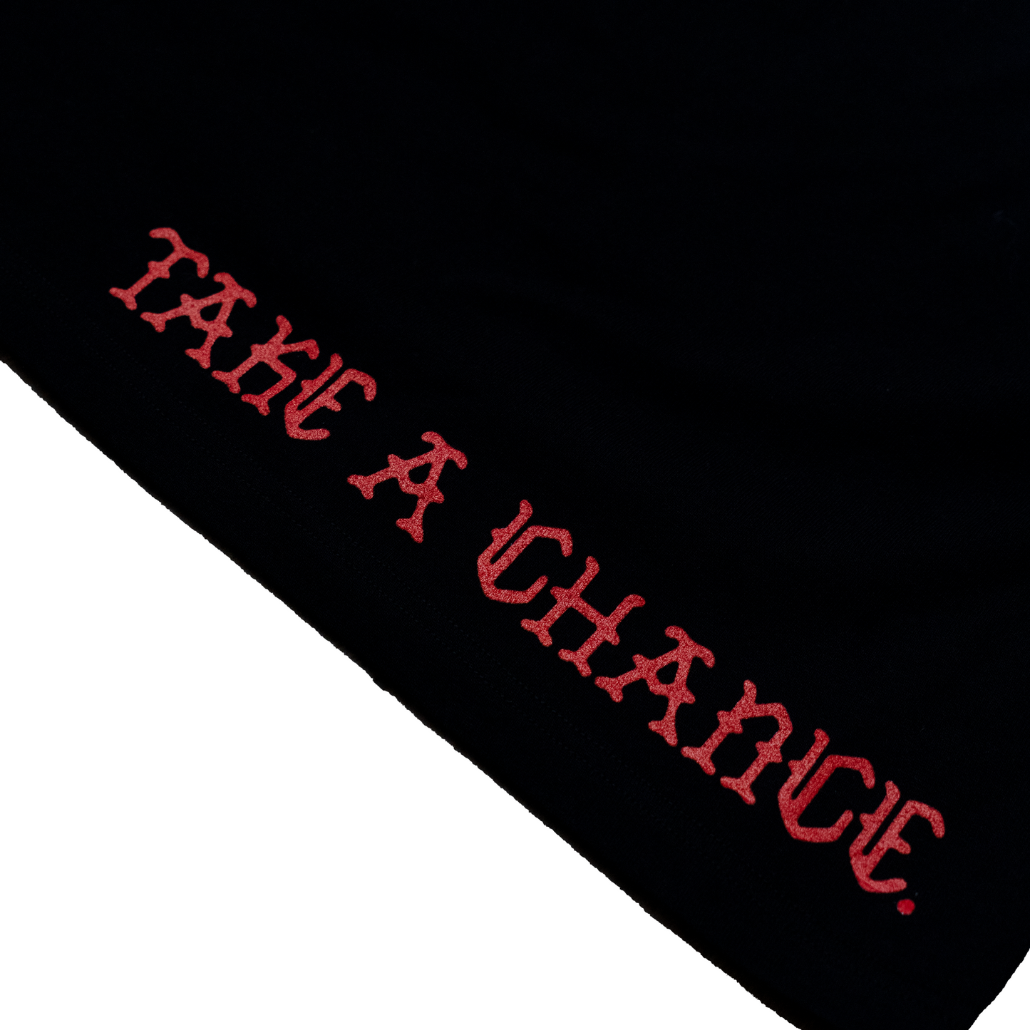 TAKE A CHANCE black-t red dice