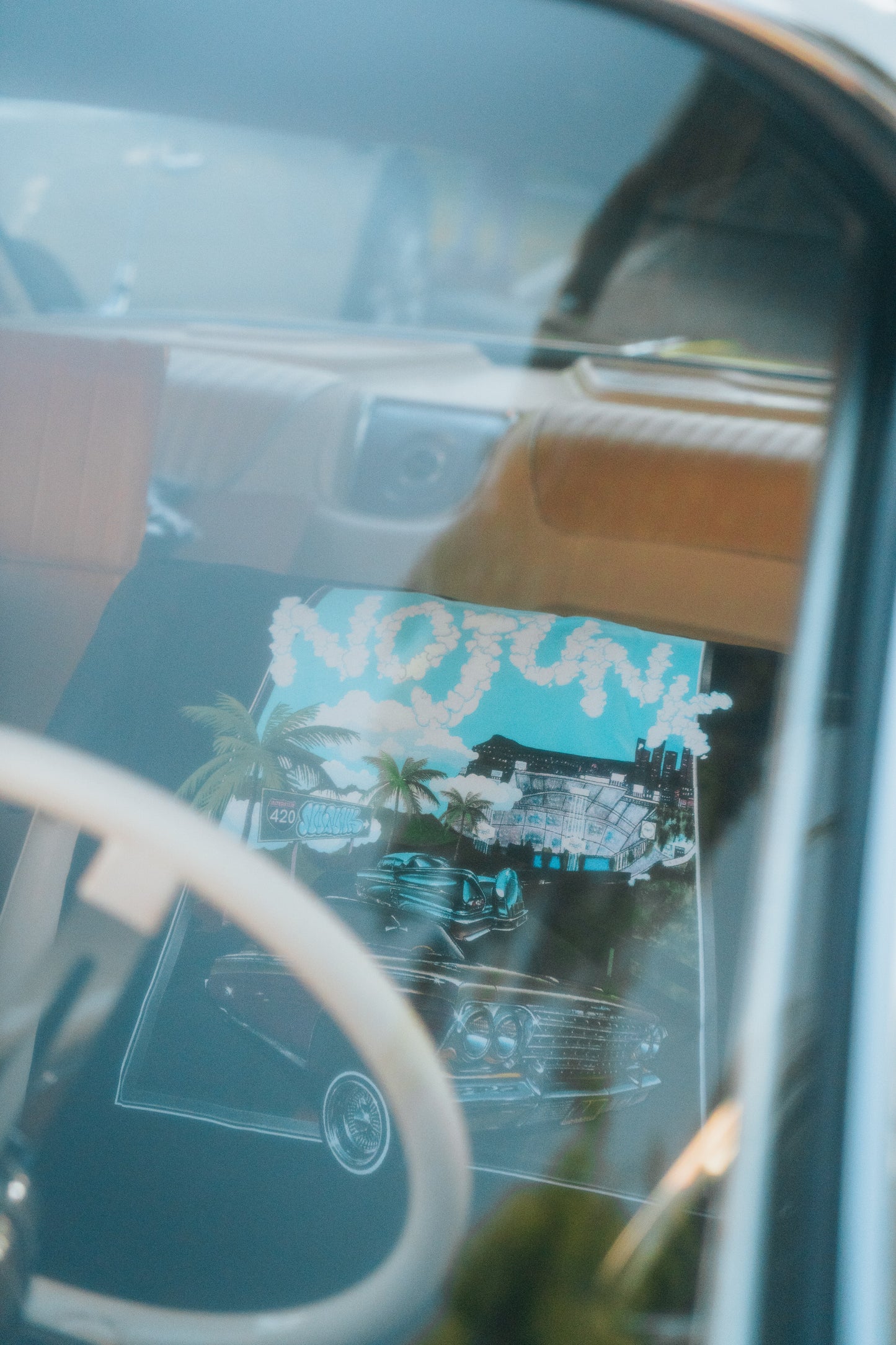 NOJUNK LOWRIDER BLACK TEE