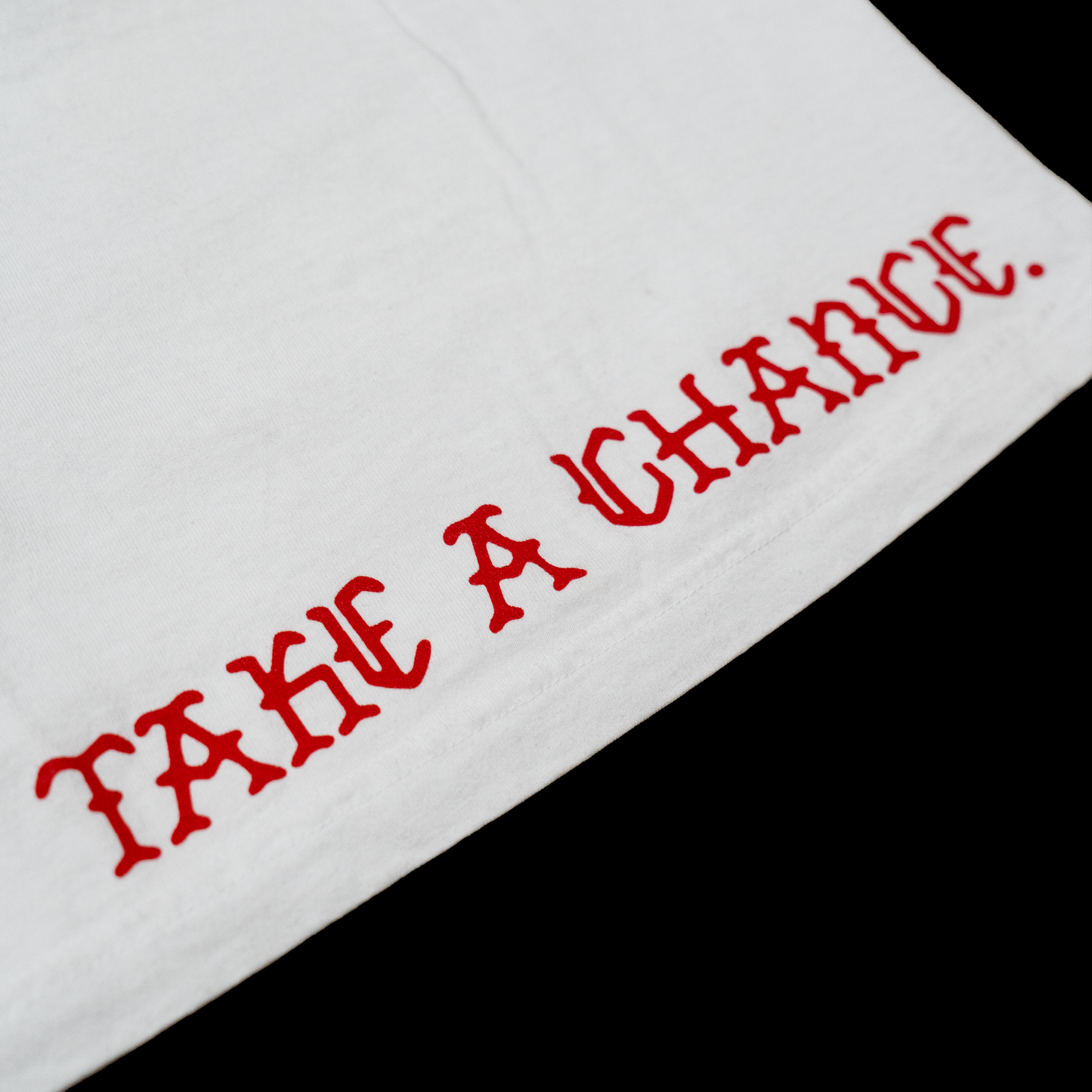 TAKE A CHANCE white-t red dice